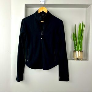 Lululemon Define Jacket Size 8. Black. Very nice, original.